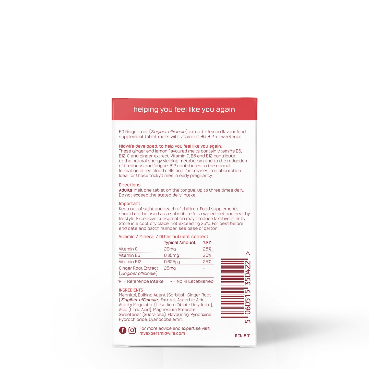 Soothing Ginger Melts